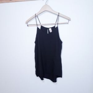 No Boundaries Black Flowy tank